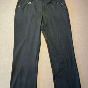 Daily Sports Black Straight Leg Women's Pants